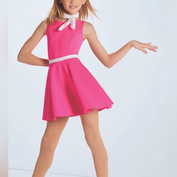 Pink Weissman Jazz Dance Costume (Small Child) - Picture 5 of 7